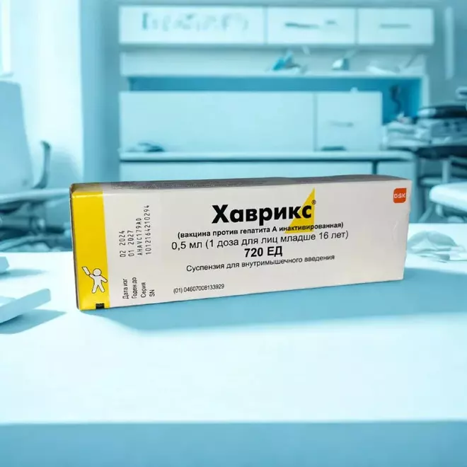 Вакцинация детей против гепатита А: «Хаврикс 720»